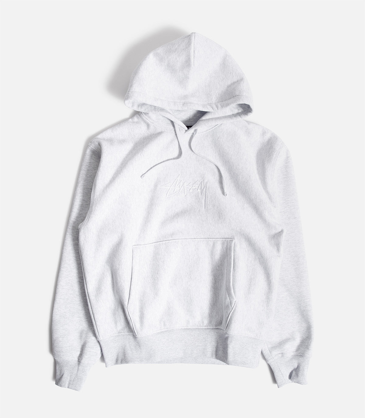 Stussy Stock Logo Applique Hooded Sweatshirt – Atlas