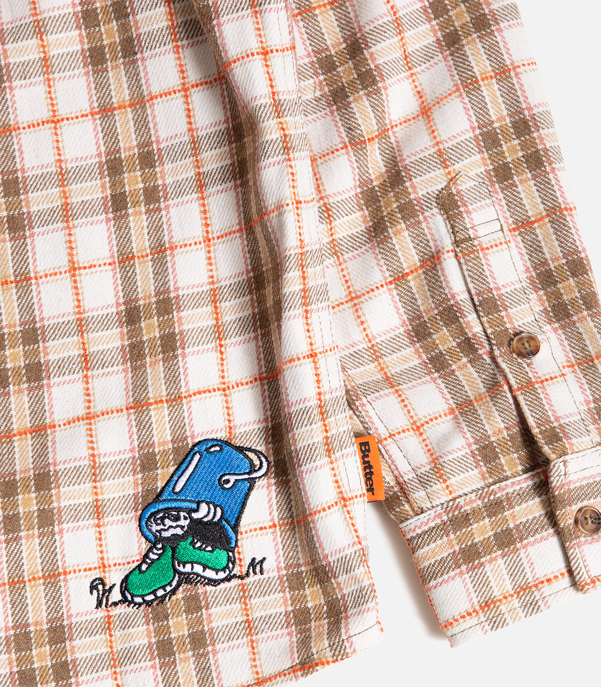 Butter Goods Bucket Plaid T-Shirt