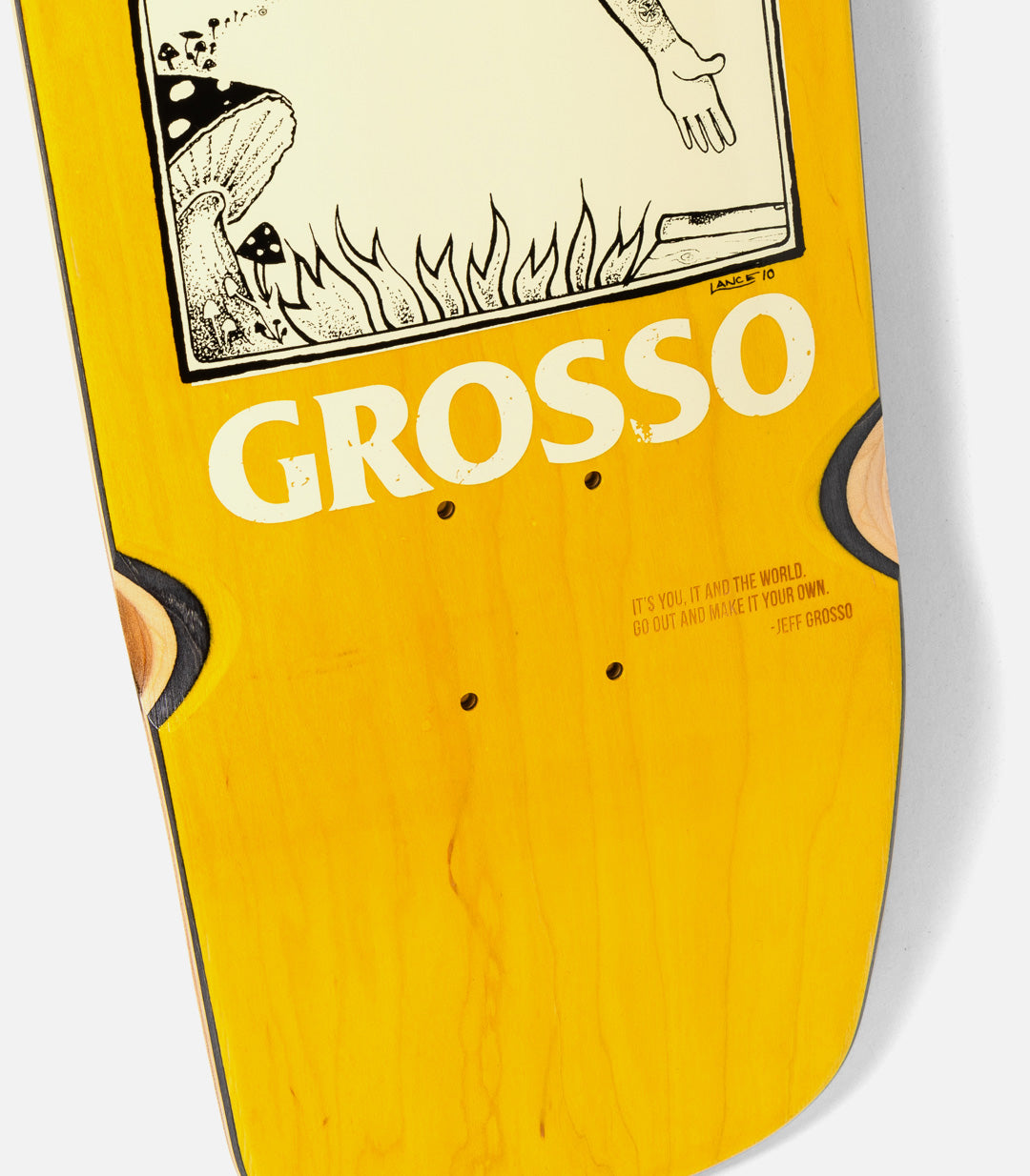 Antihero Jeff Grosso Hand Plant Deck