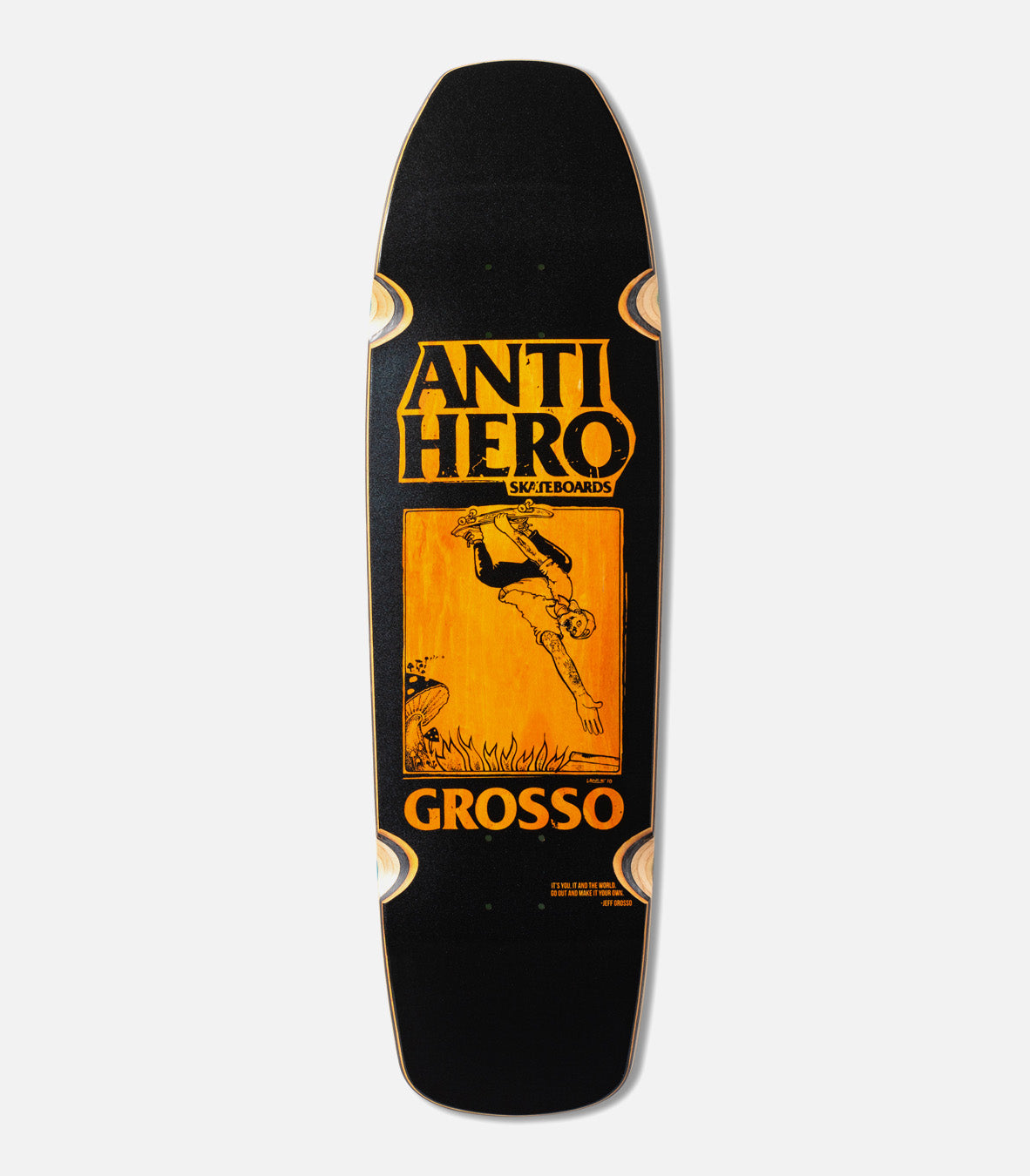 Antihero Jeff Grosso Hand Plant Deck