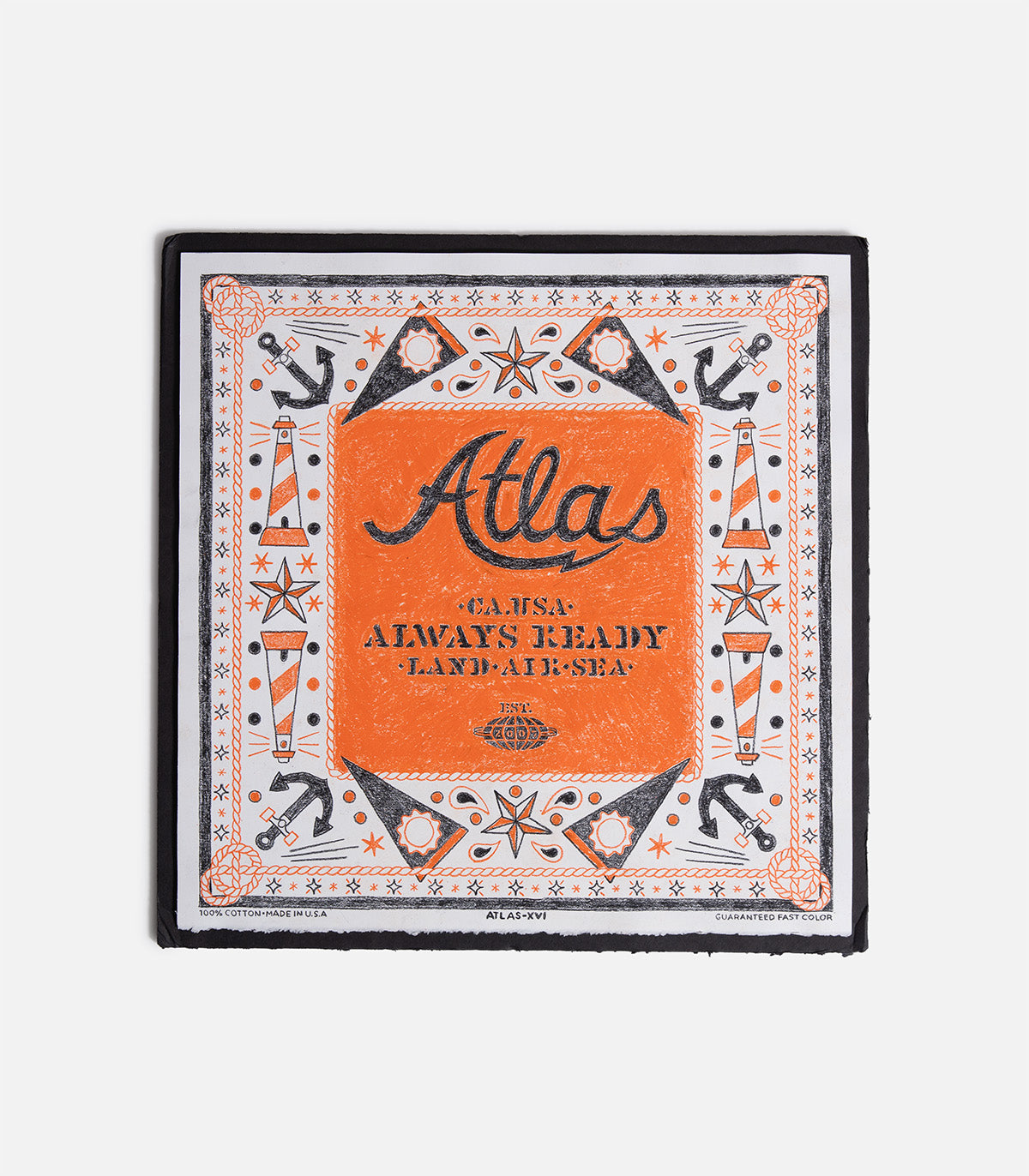 Allister Lee Original Bandana Heart Tour Art Piece