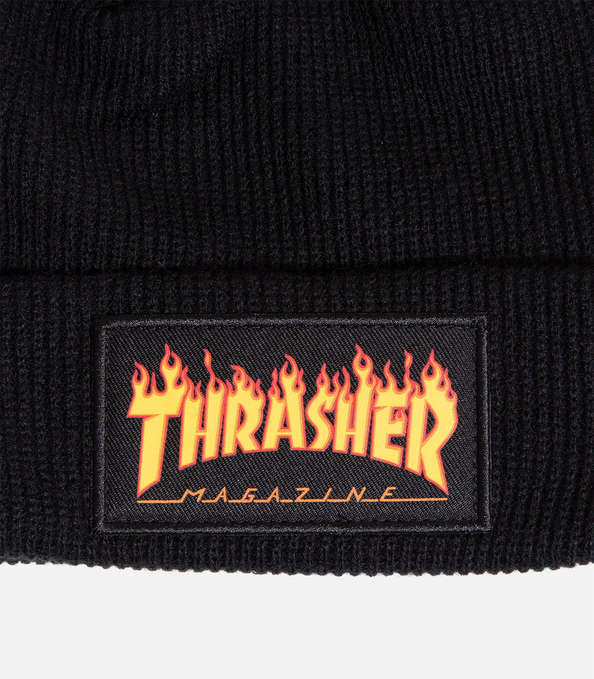 Thrasher Flame Patch Beanie