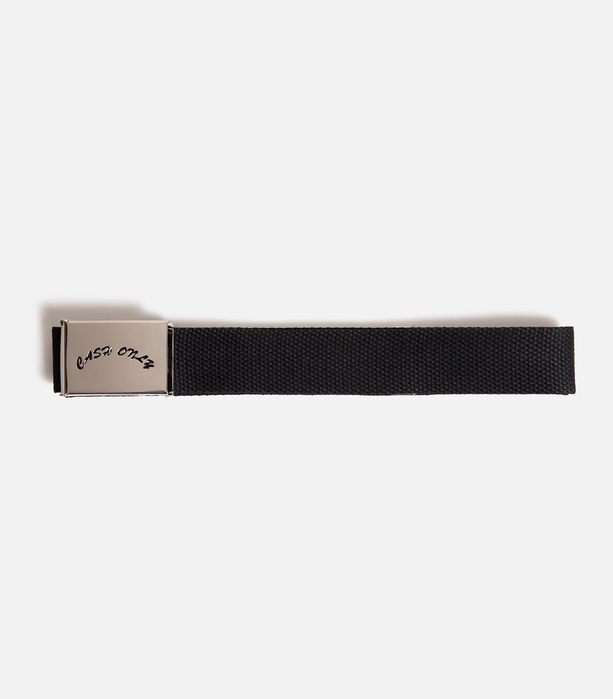 Cash Only Logo Web Belt