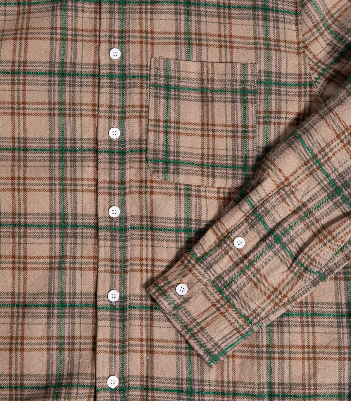 Butter Goods Bear Flannel Shirt