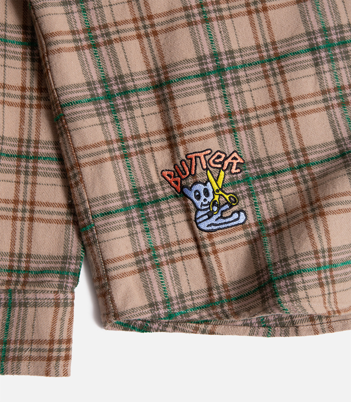 Butter Goods Bear Flannel Shirt