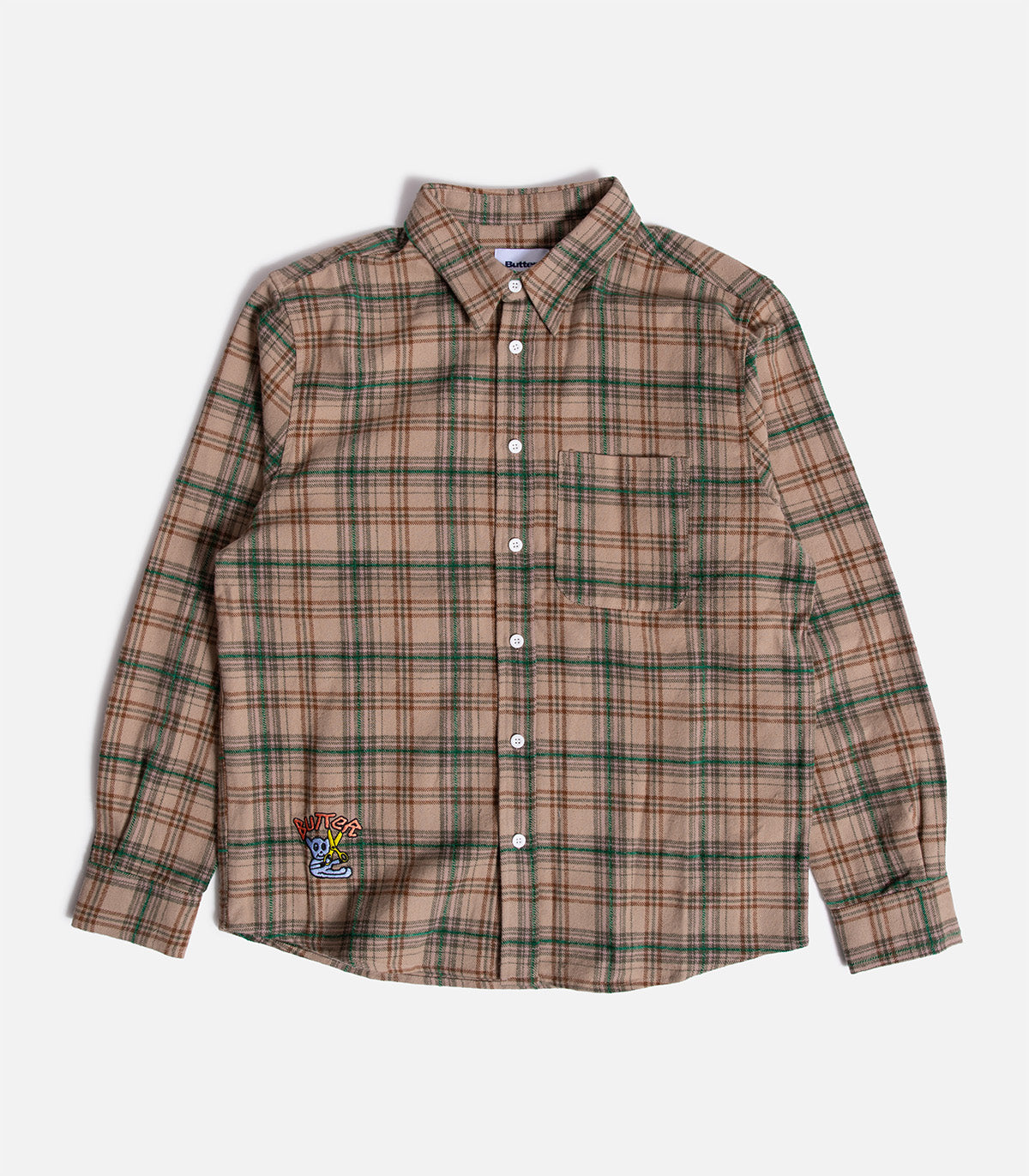 Butter Goods Bear Flannel Shirt