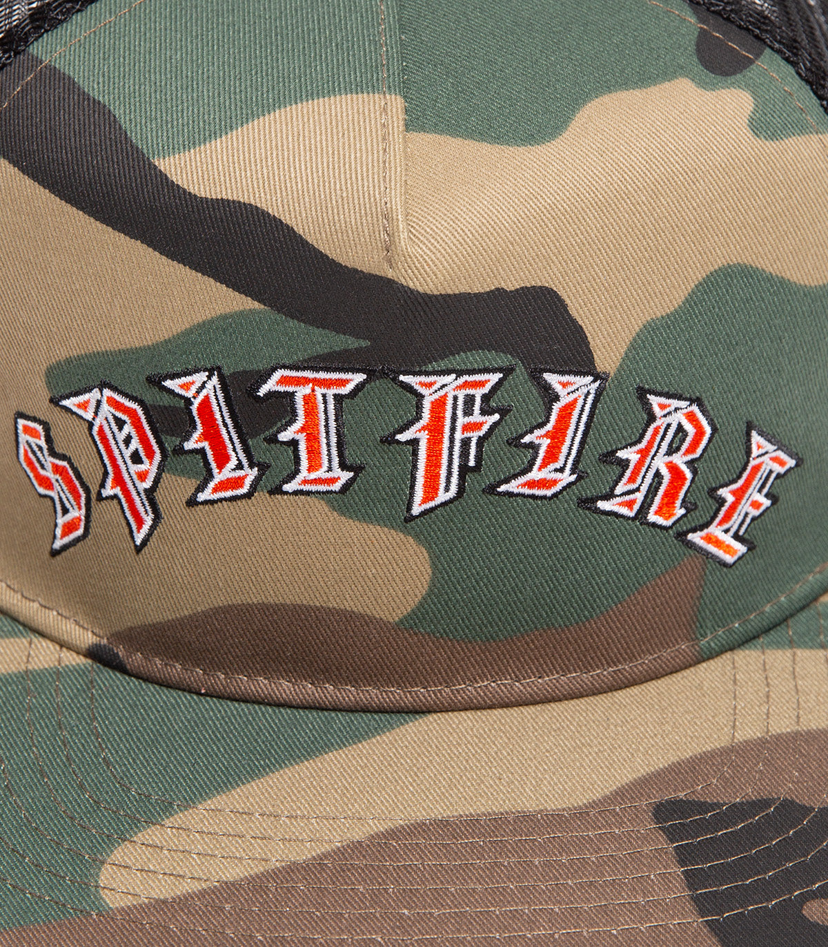 Spitfire Old E Arch Snapback Trucker Hat
