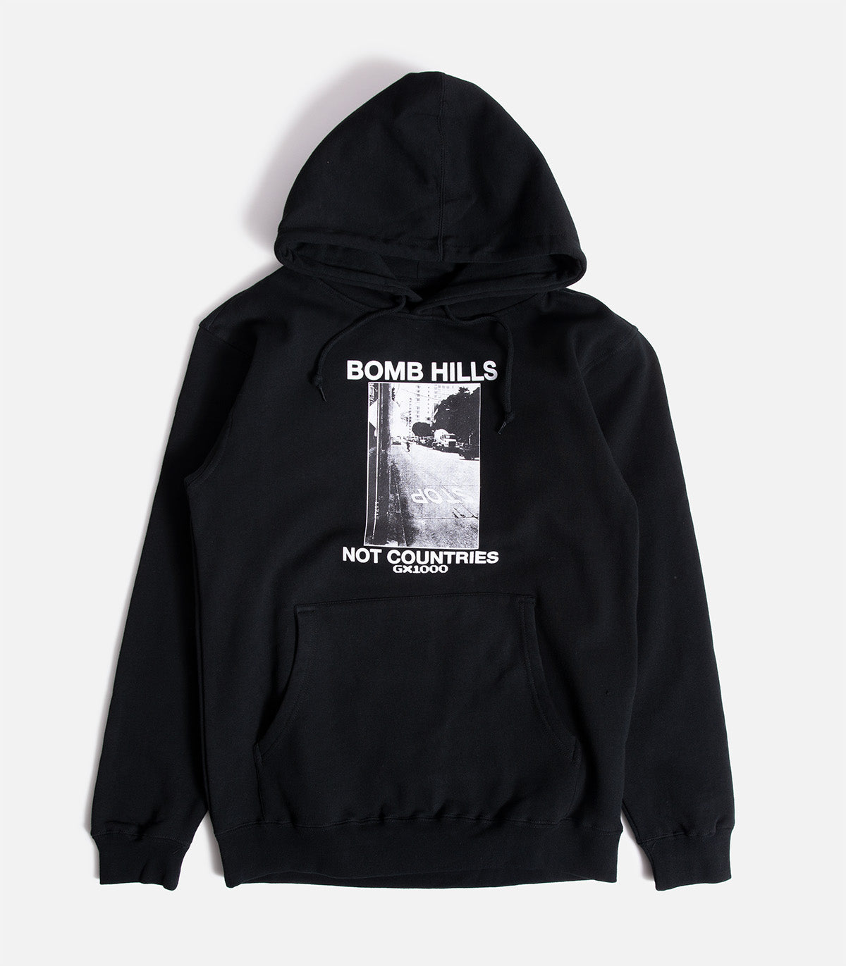 GX1000 Bomb Hills Not Countries Hooded Sweatshirt