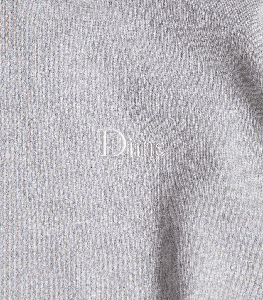 Dime Classic Small Logo Hooded Sweatshirt