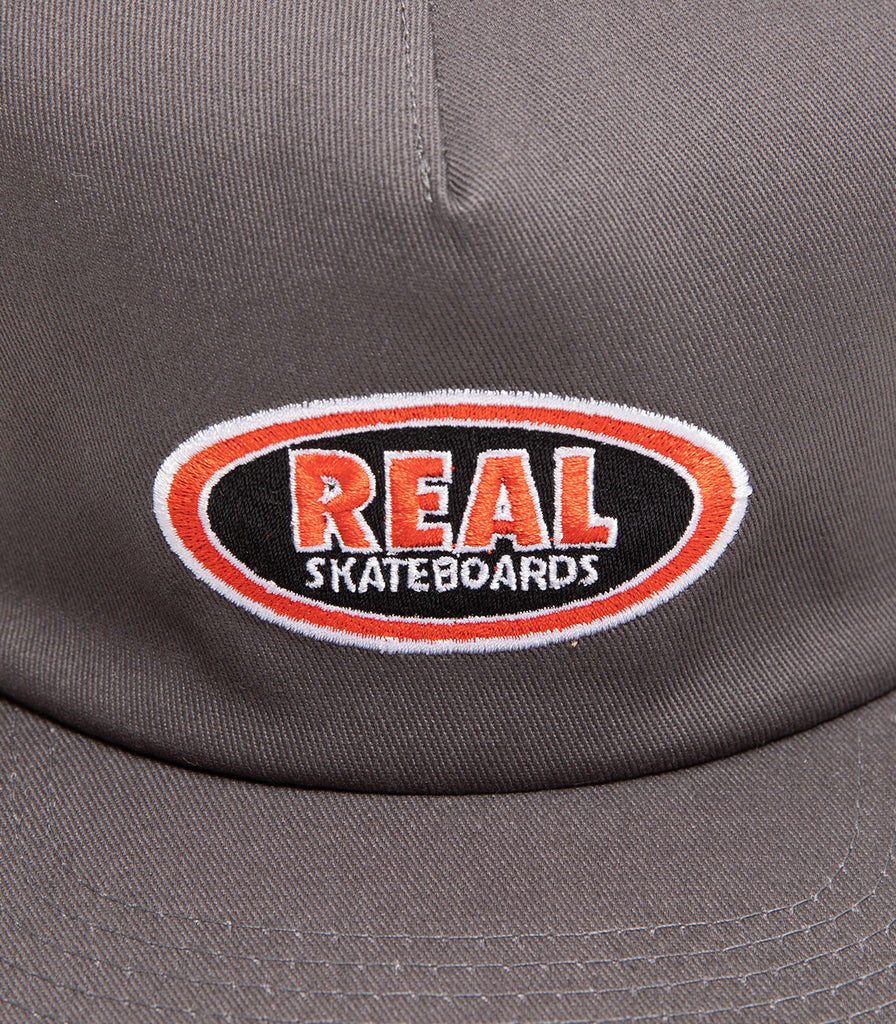 Real Oval Snapback Hat