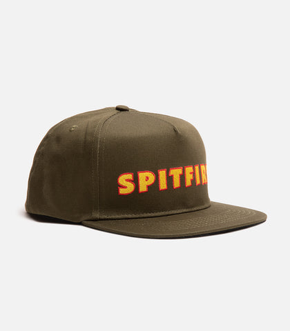Spitfire Live to Burn Script Snapback Hat