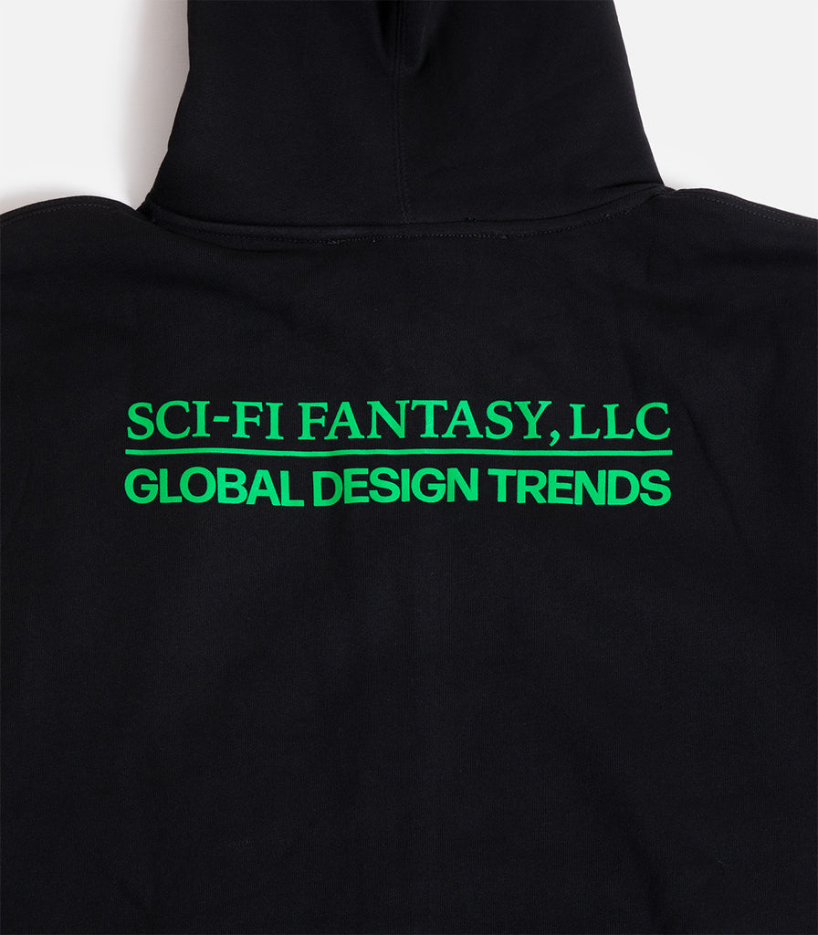 Sci-Fi Fantasy Global Design Trends Zip Up Hooded Sweatshirt