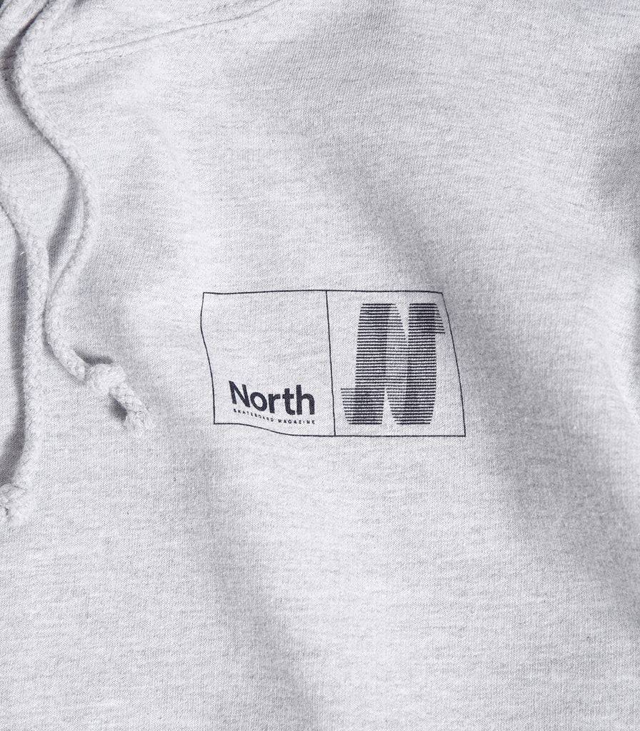 North Skate Mag N Logo Hooded Sweatshirt