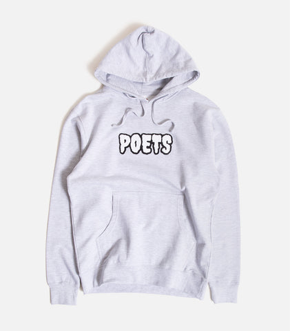 Poets Chenille Flock Hooded Sweatshirt