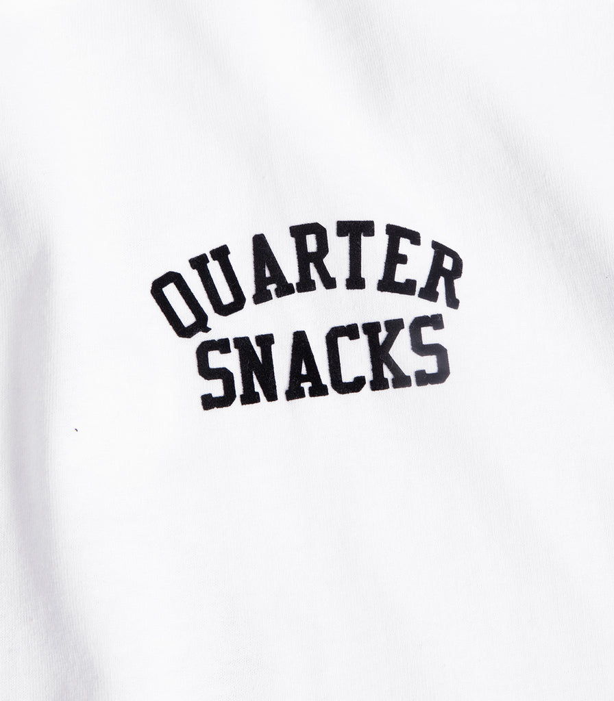 Quartersnacks X Nike SB Flocked Greyscale Snackman T-Shirt
