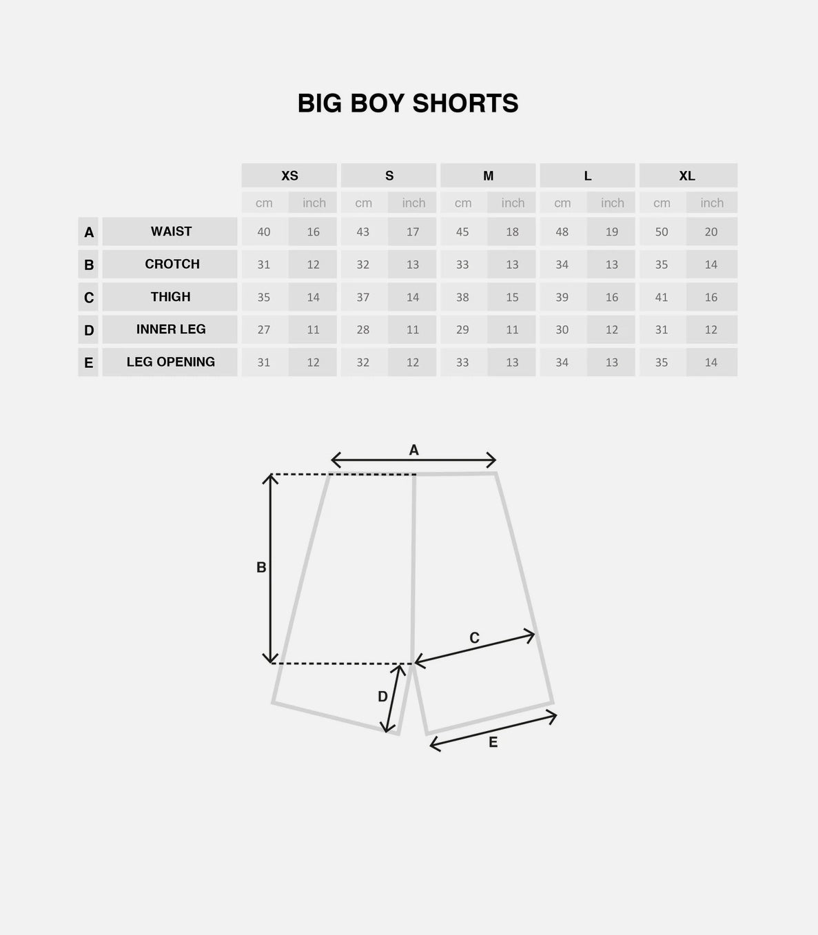Polar Big Boy Shorts