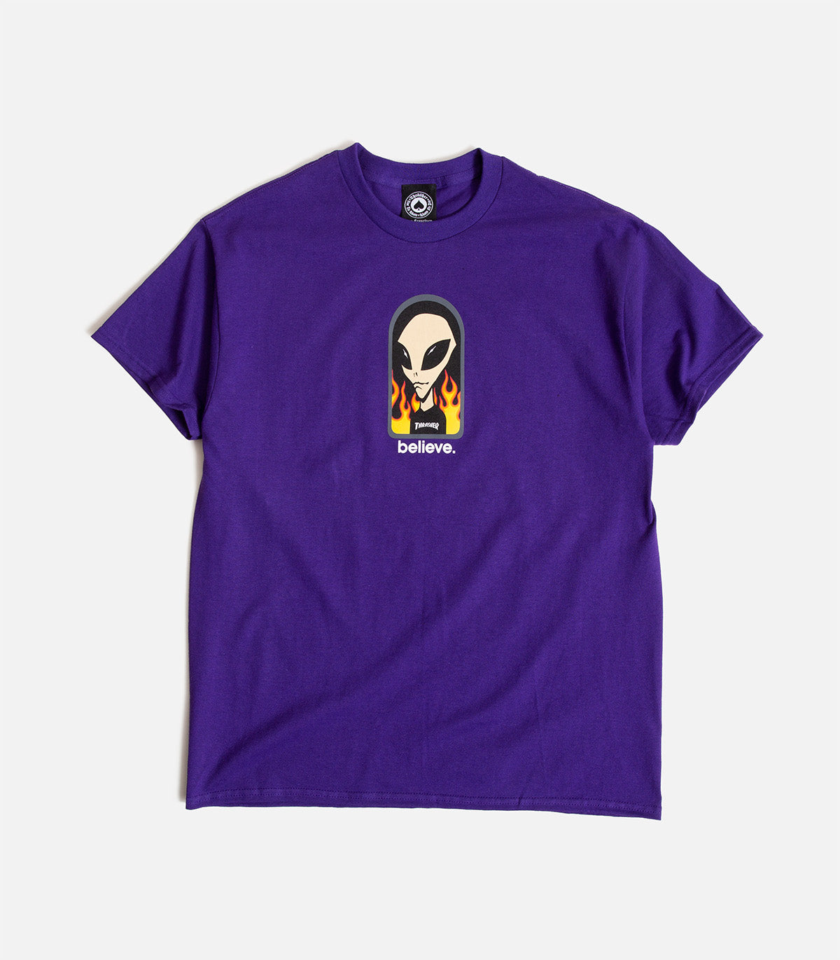 Thrasher X Alien Workshop Believe T-Shirt