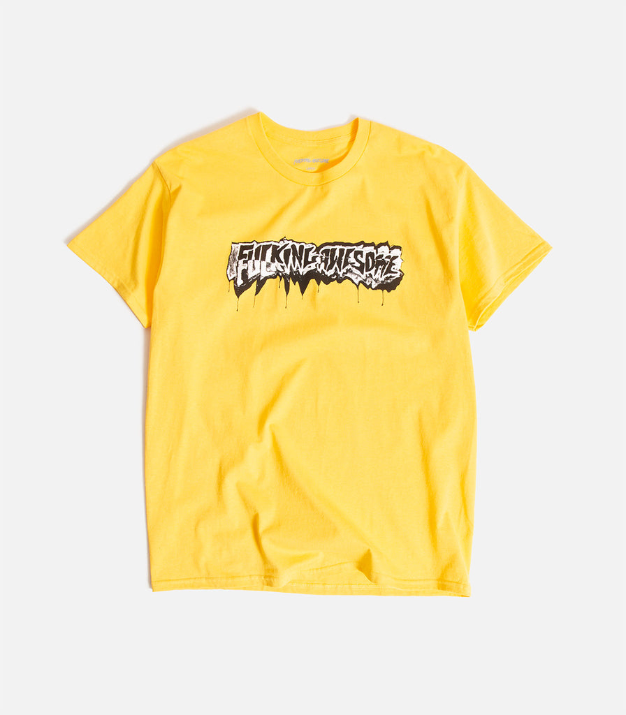Fucking Awesome Dill Cut Up Logo T-Shirt