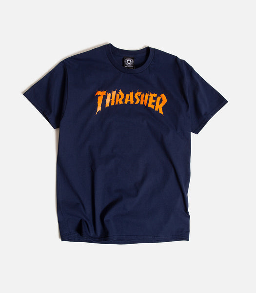 Dark blue 2024 thrasher shirt