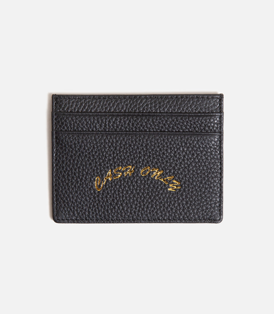 Cash Only Leather Wallet